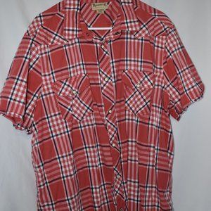 Roebuck And Co. Men's Short Sleeve Shirt Sz XXL